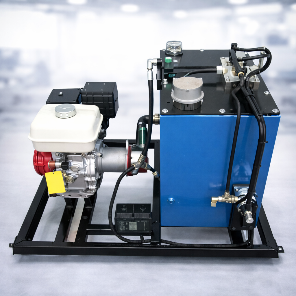 Diesel And Petrol Engine Operated Hydraulic Power Pack