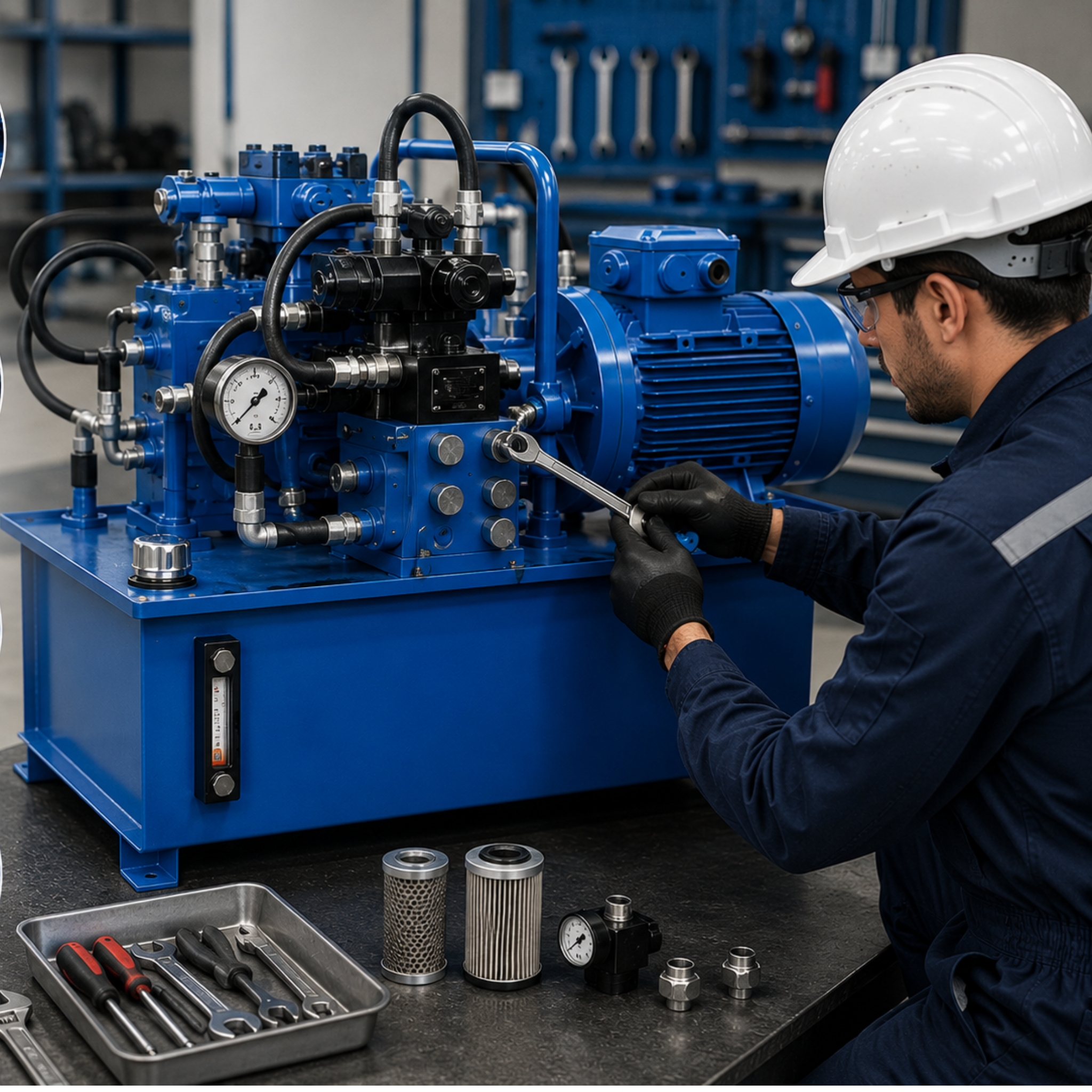 Hydraulic Power Pack Maintenance Service