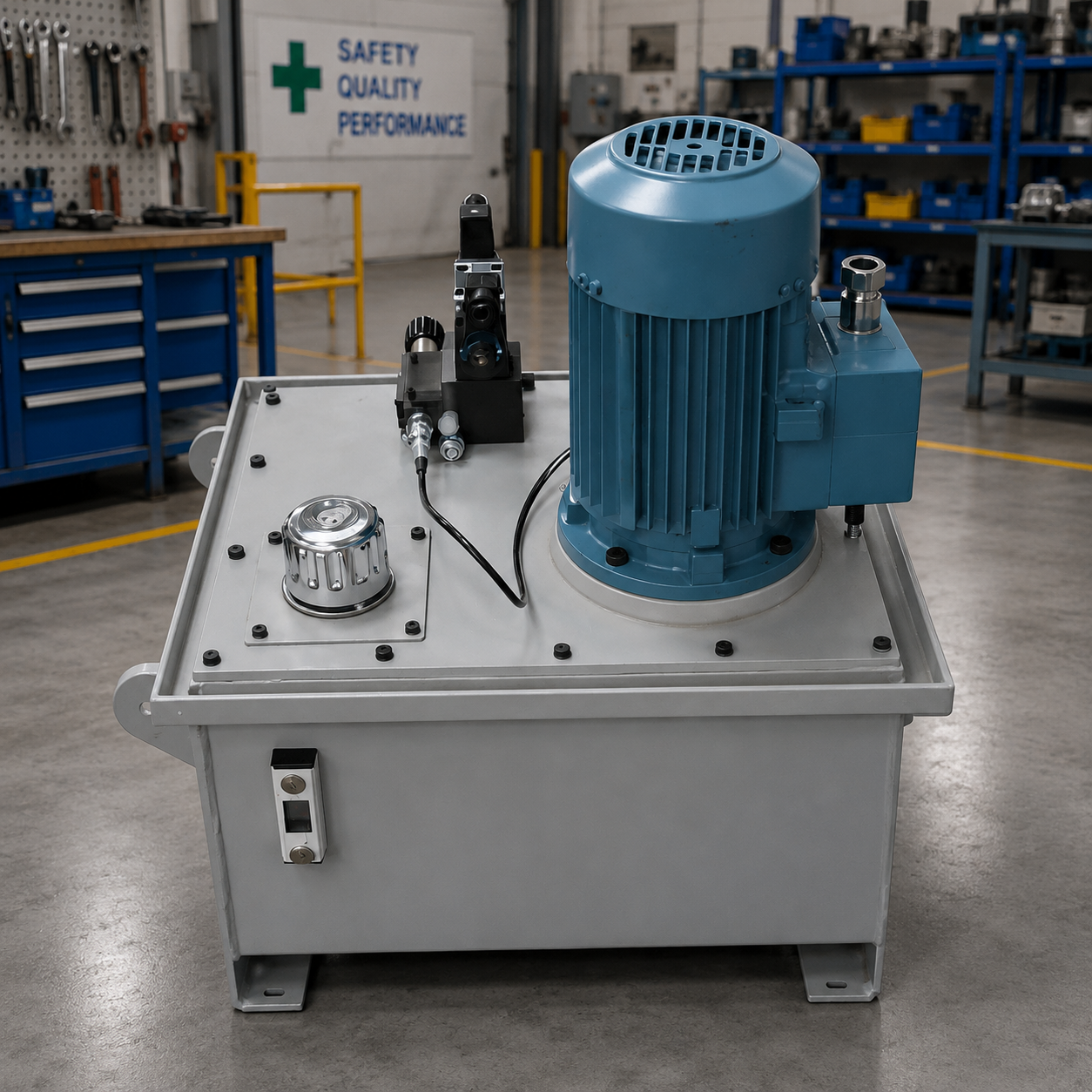 Mild Steel Hydraulic Power Pack