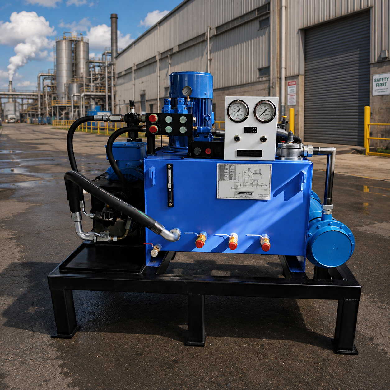 Hydraulic Power Pack For Testing Machine