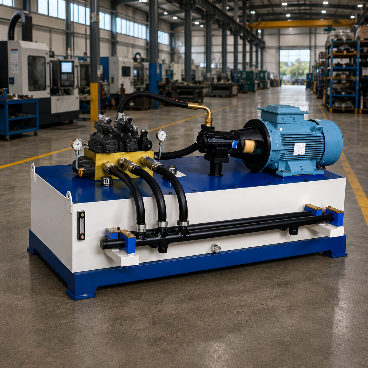 Hydraulic Power Pack For Shearing Machine