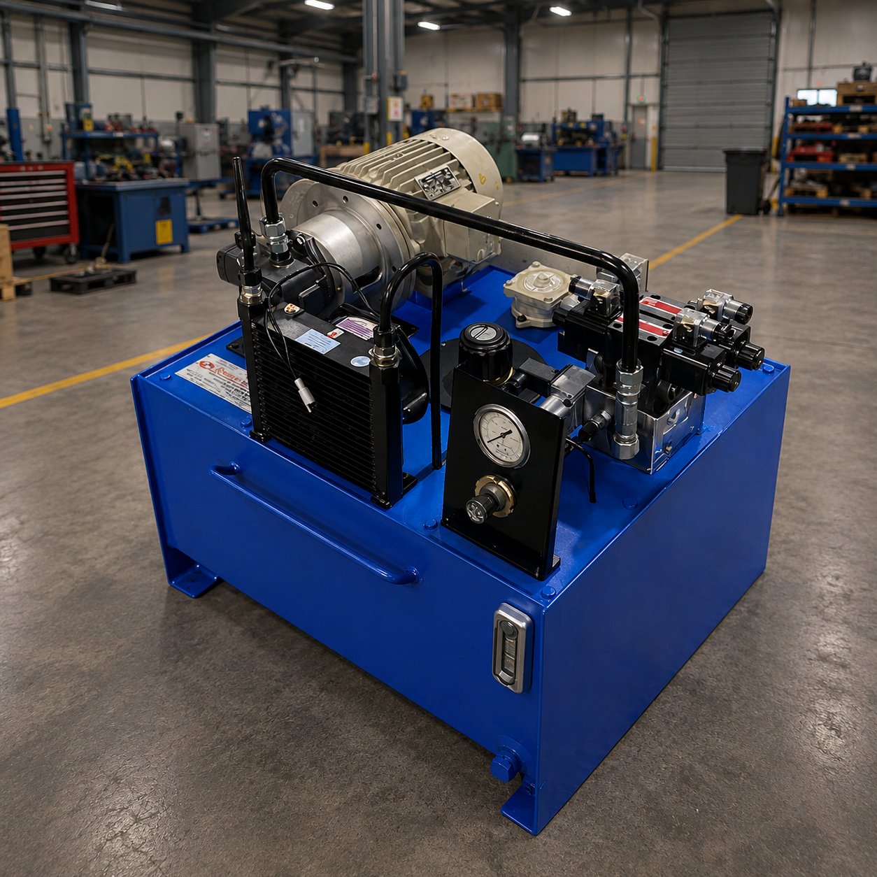 VMC Fixture Hydraulic Power Pack